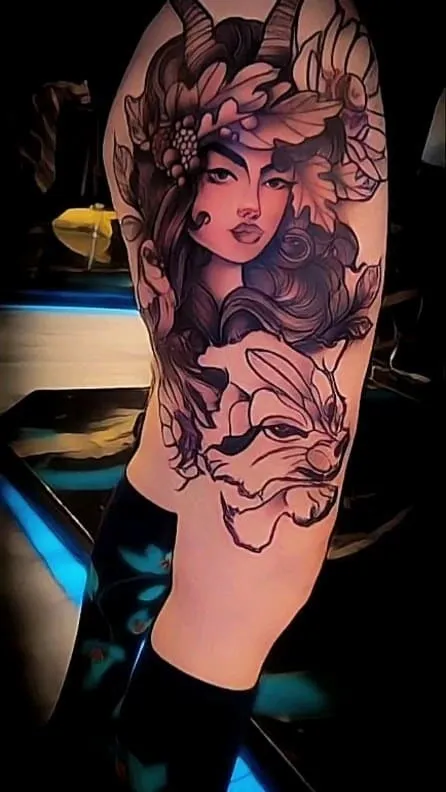 black & grey realism tattoo by Pete Delia at Fallen Raven Tattoo Studio in Simpsonville, SC