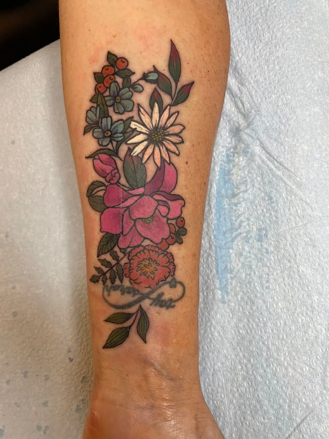 custom tattoos tattoo by TJ Cornelius at Fallen Raven Tattoo Studio in Simpsonville, SC