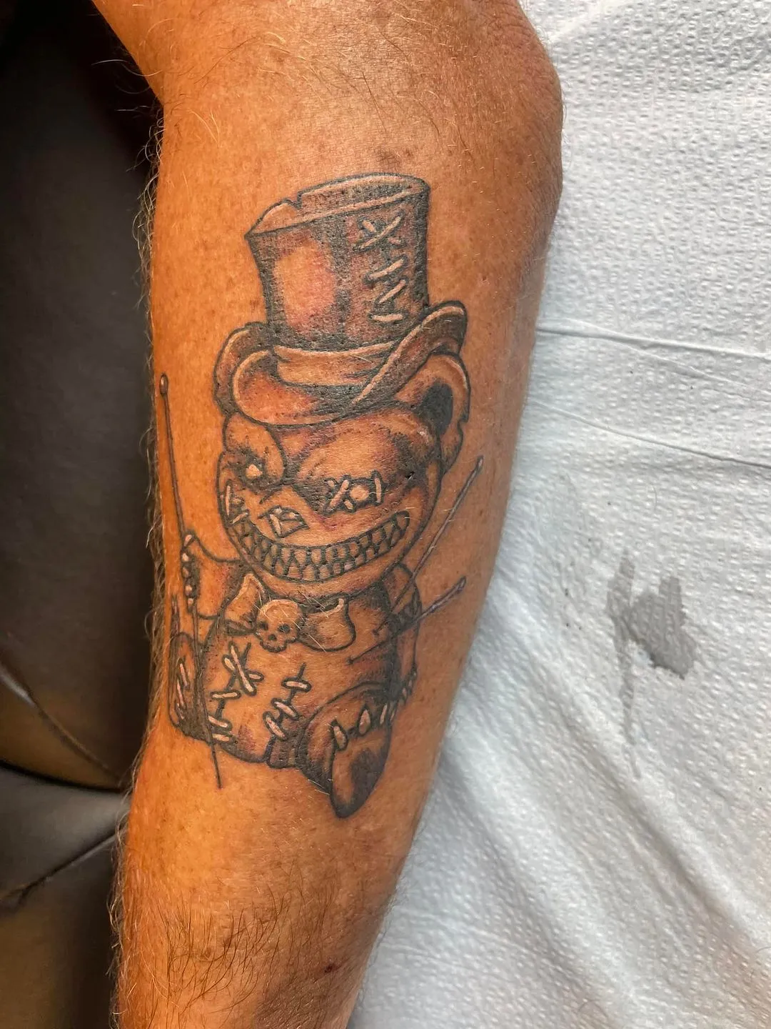 black & grey realism tattoo by TJ Cornelius at Fallen Raven Tattoo Studio in Simpsonville, SC