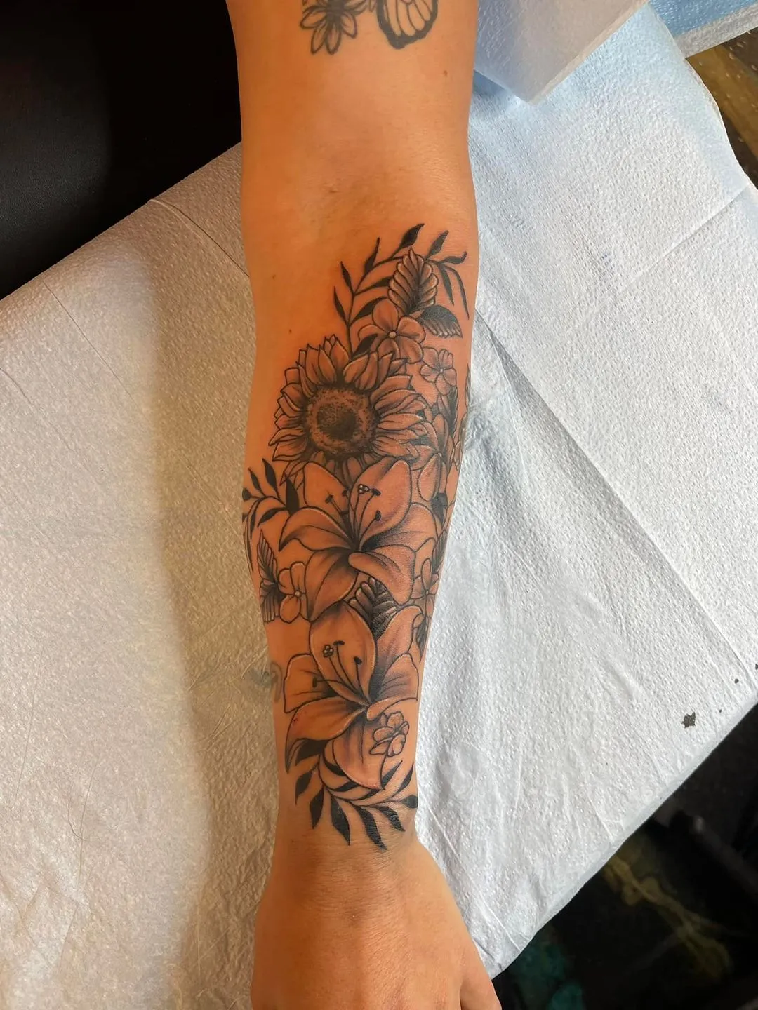 cover-ups tattoo by TJ Cornelius at Fallen Raven Tattoo Studio in Simpsonville, SC