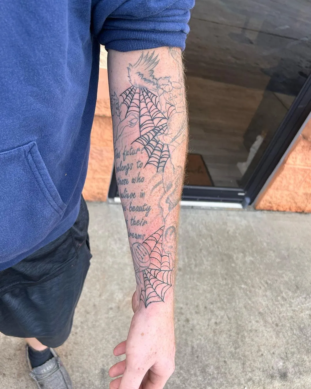 walk-ins tattoo by Trey Couch at Fallen Raven Tattoo Studio in Simpsonville, SC