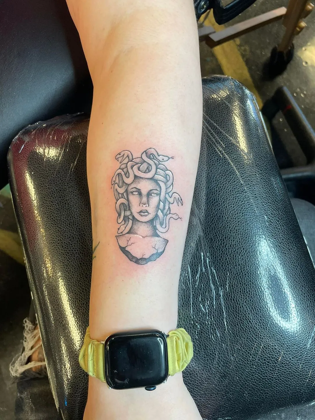 custom tattoos tattoo by TJ Cornelius at Fallen Raven Tattoo Studio in Simpsonville, SC