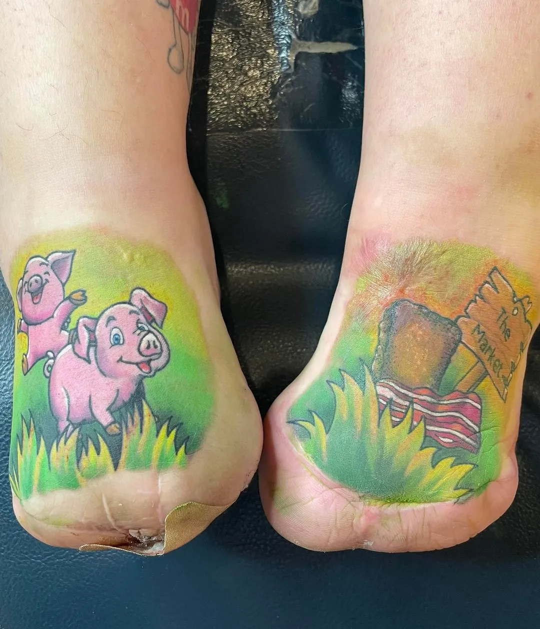 cover-ups tattoo by TJ Cornelius at Fallen Raven Tattoo Studio in Simpsonville, SC
