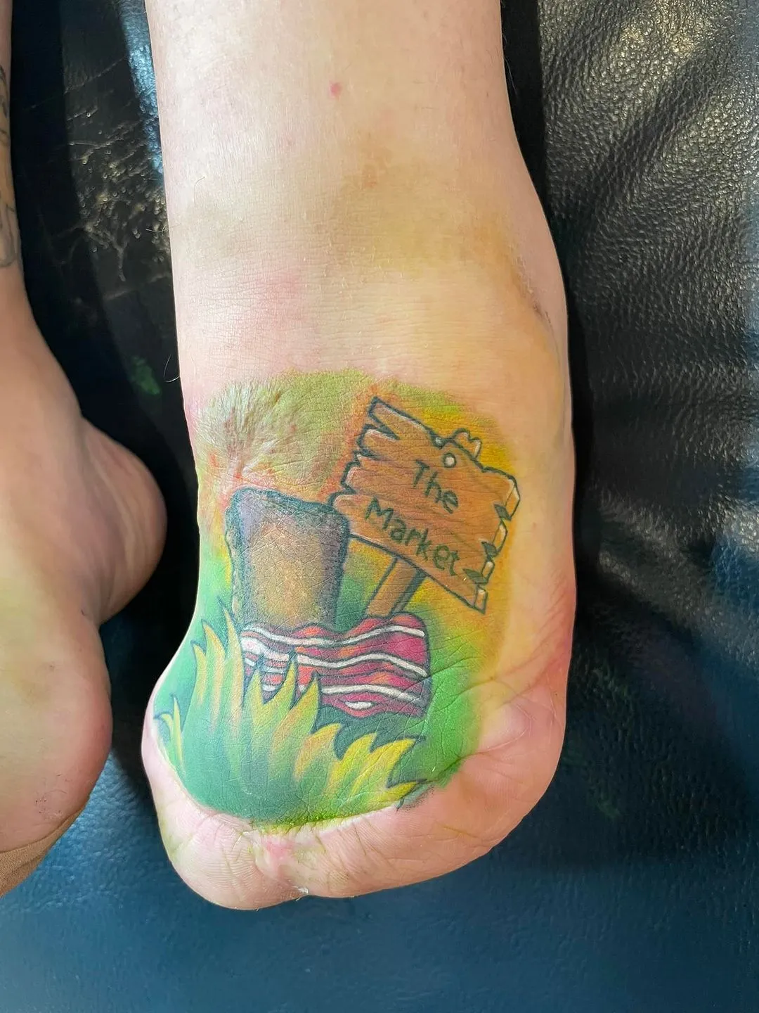 custom tattoos tattoo by TJ Cornelius at Fallen Raven Tattoo Studio in Simpsonville, SC