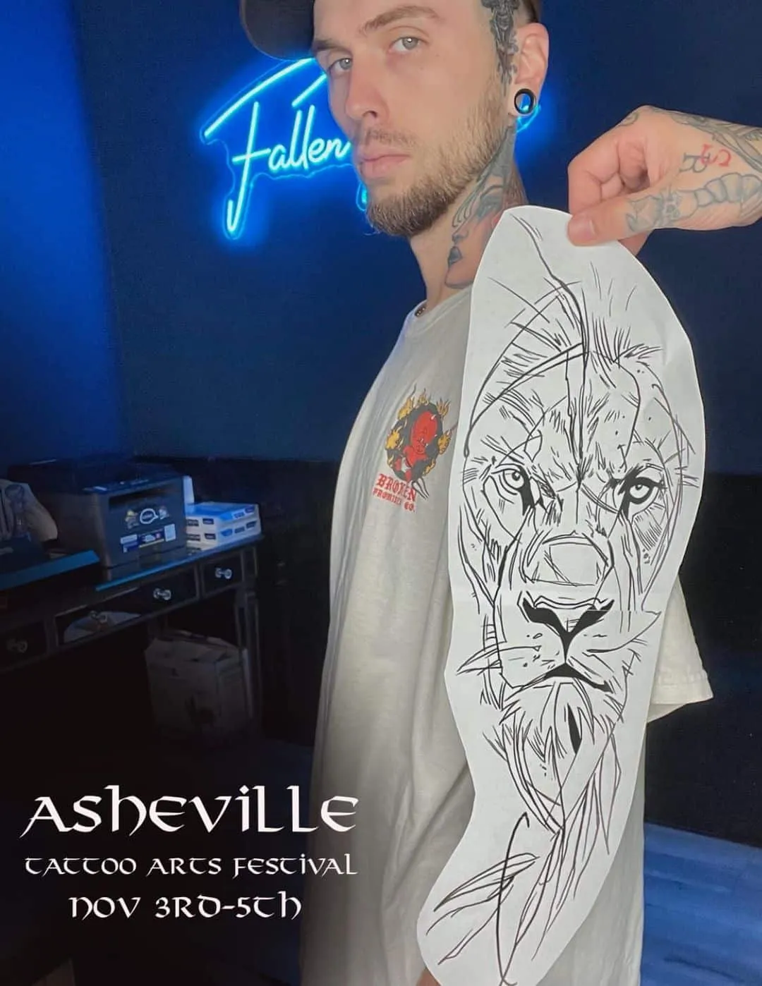 cover-ups tattoo by TJ Cornelius at Fallen Raven Tattoo Studio in Simpsonville, SC