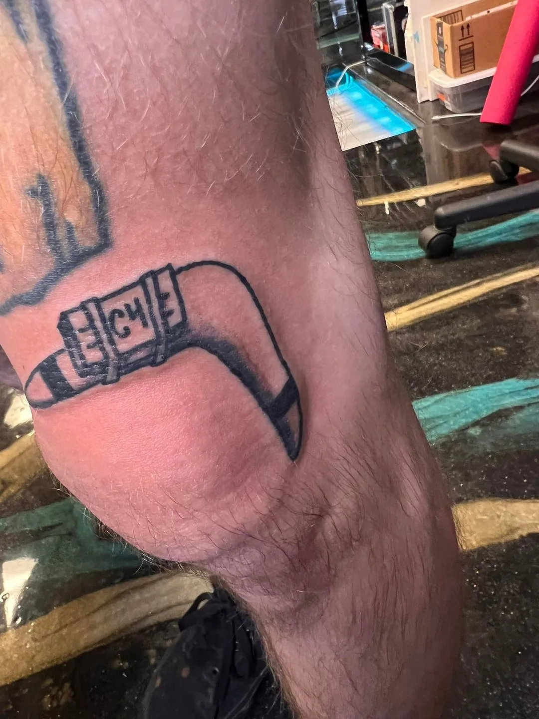 fine line tattoo by Trey Couch at Fallen Raven Tattoo Studio in Simpsonville, SC