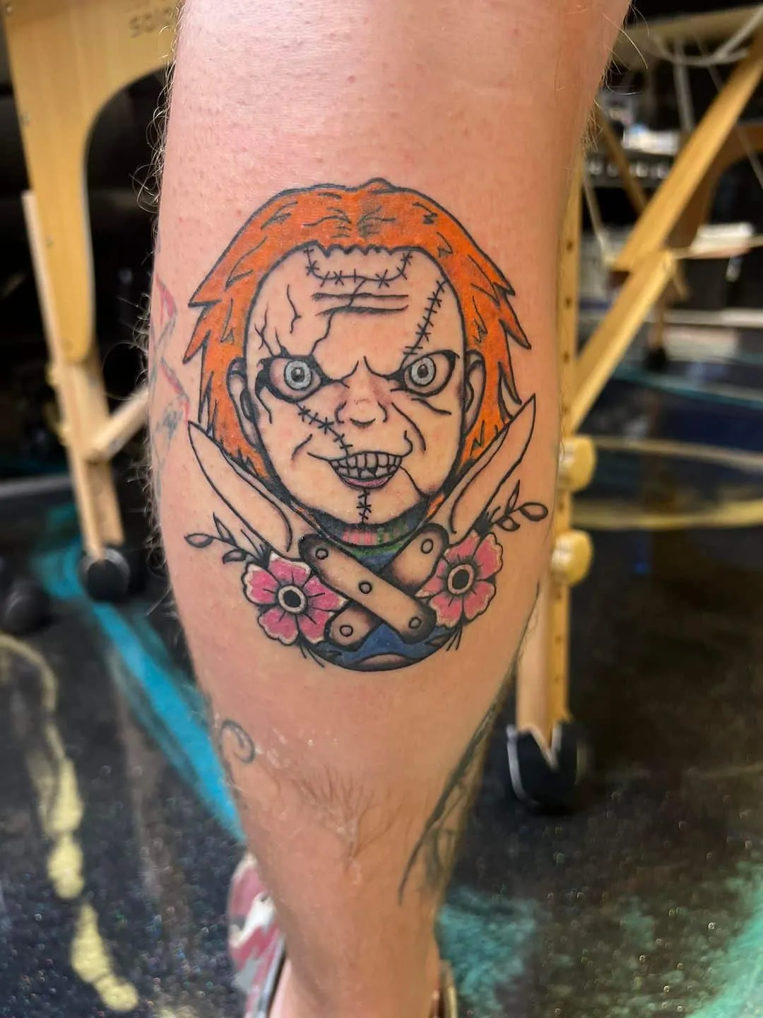 walk-ins tattoo by Trey Couch at Fallen Raven Tattoo Studio in Simpsonville, SC