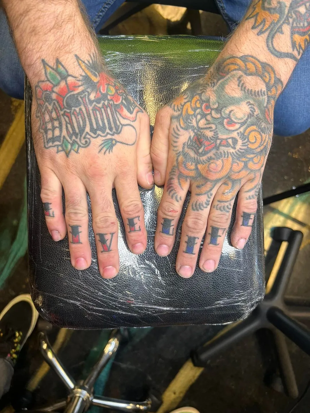 small tattoos tattoo by Trey Couch at Fallen Raven Tattoo Studio in Simpsonville, SC