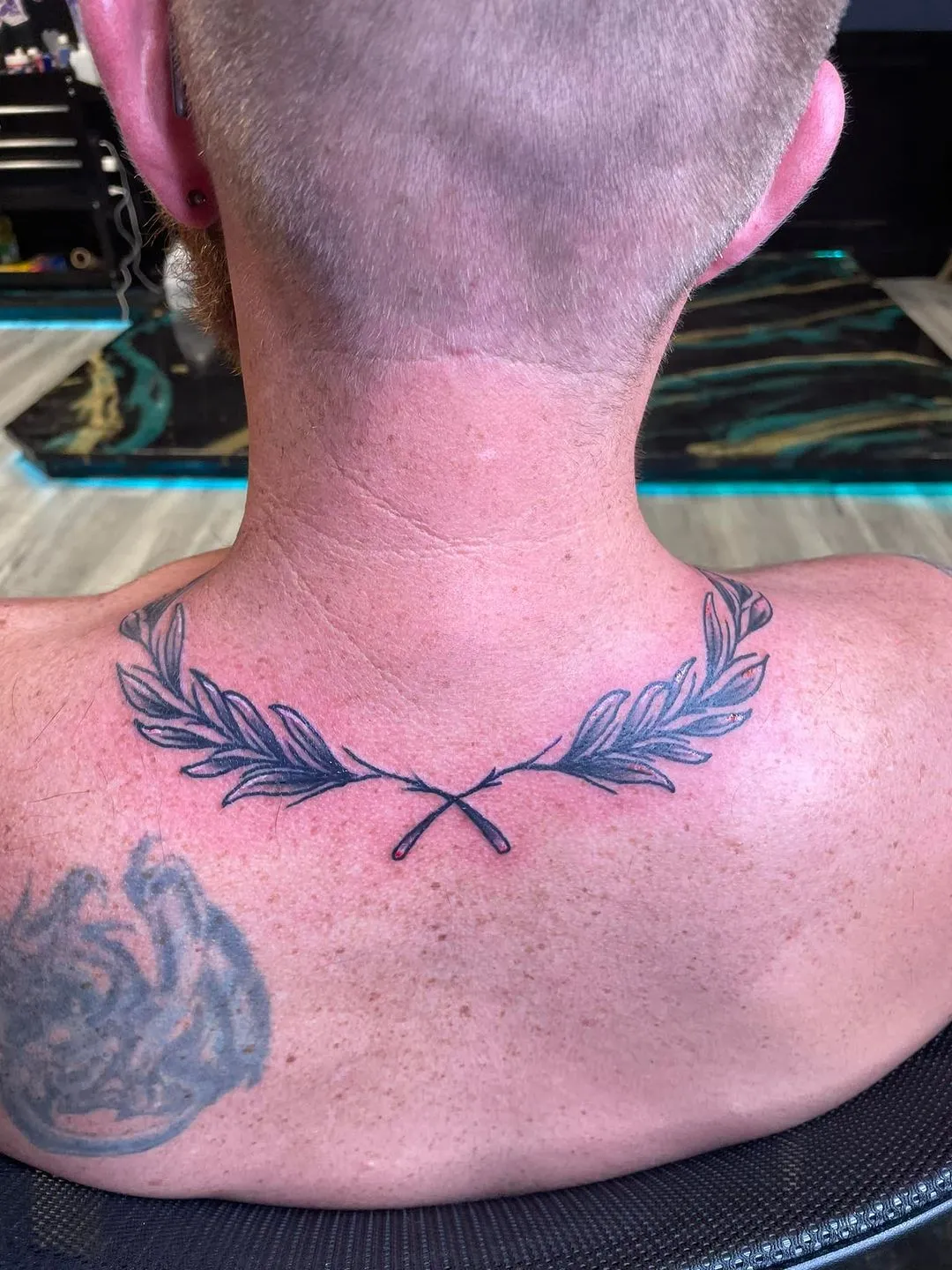 cover-ups tattoo by TJ Cornelius at Fallen Raven Tattoo Studio in Simpsonville, SC