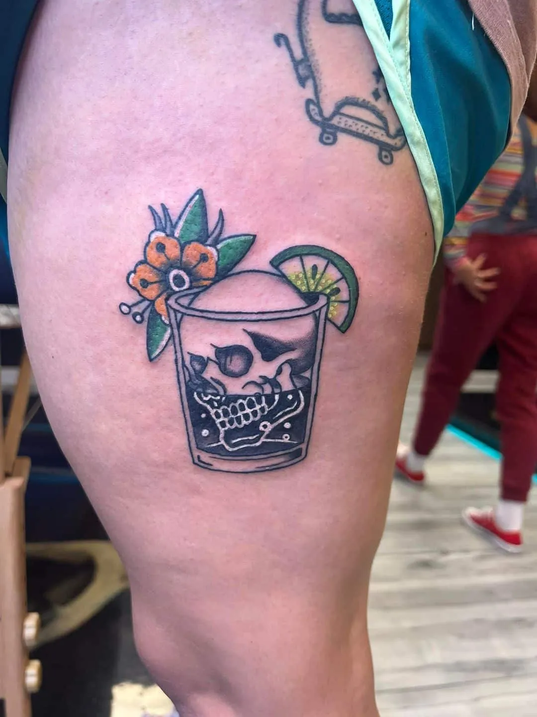 walk-ins tattoo by Trey Couch at Fallen Raven Tattoo Studio in Simpsonville, SC