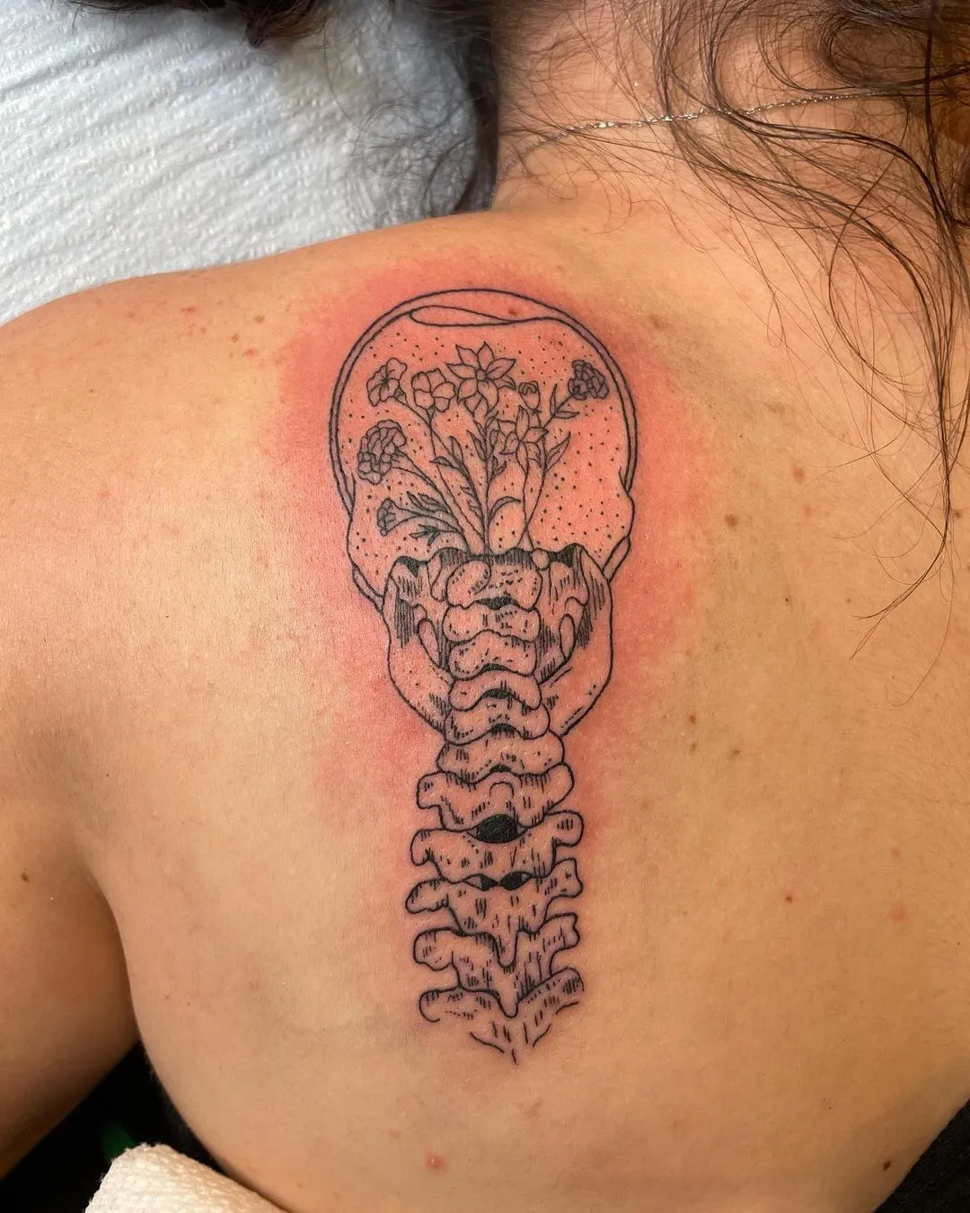 custom tattoos tattoo by TJ Cornelius at Fallen Raven Tattoo Studio in Simpsonville, SC