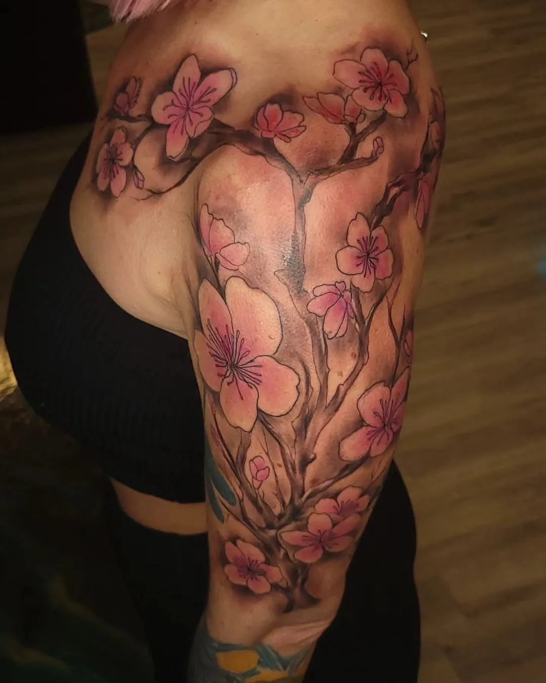 black & grey realism tattoo by Pete Delia at Fallen Raven Tattoo Studio in Simpsonville, SC