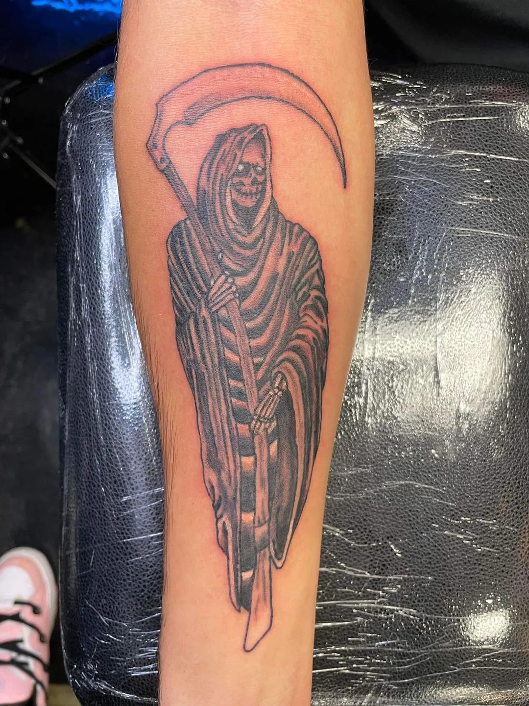 walk-ins tattoo by Trey Couch at Fallen Raven Tattoo Studio in Simpsonville, SC