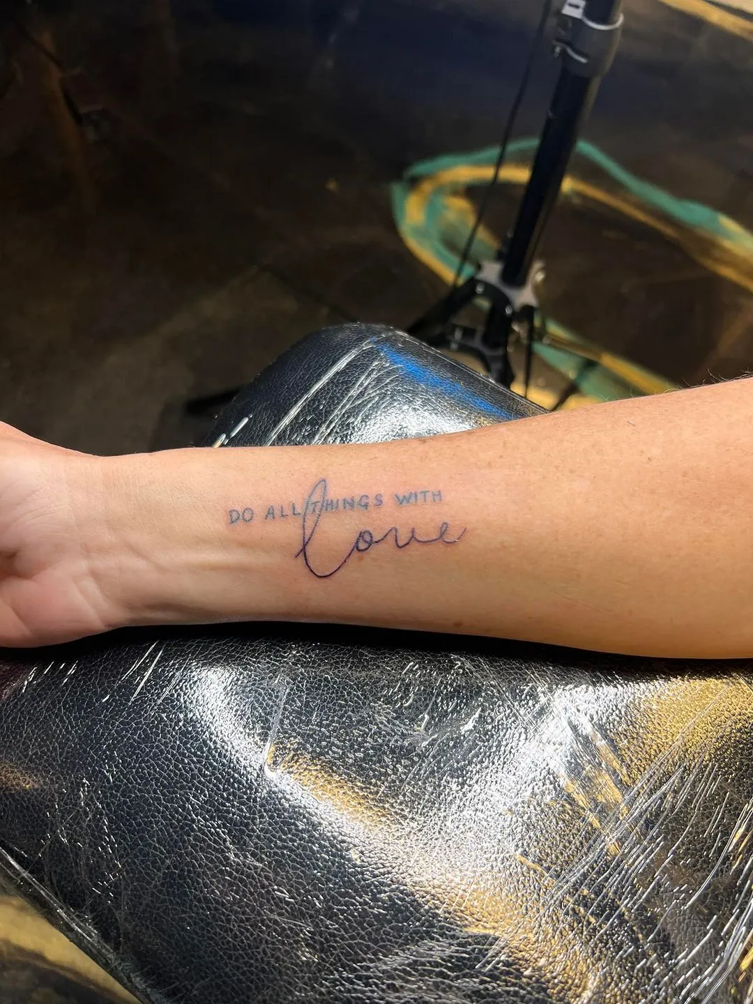 small tattoos tattoo by Trey Couch at Fallen Raven Tattoo Studio in Simpsonville, SC