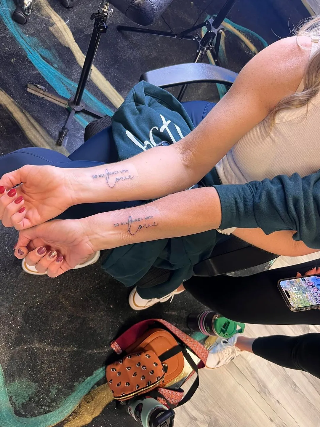 fine line tattoo by Trey Couch at Fallen Raven Tattoo Studio in Simpsonville, SC