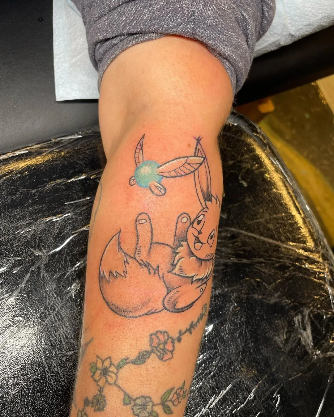 custom tattoos tattoo by TJ Cornelius at Fallen Raven Tattoo Studio in Simpsonville, SC