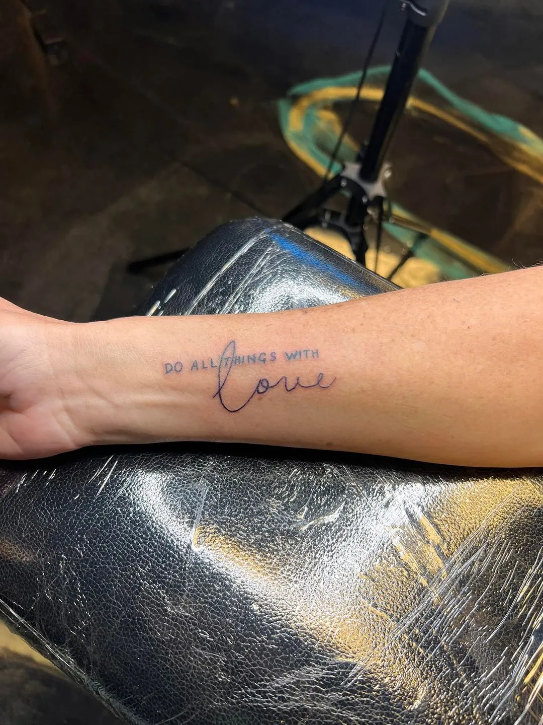 meaningful tattoos tattoo by Trey Couch at Fallen Raven Tattoo Studio in Simpsonville, SC