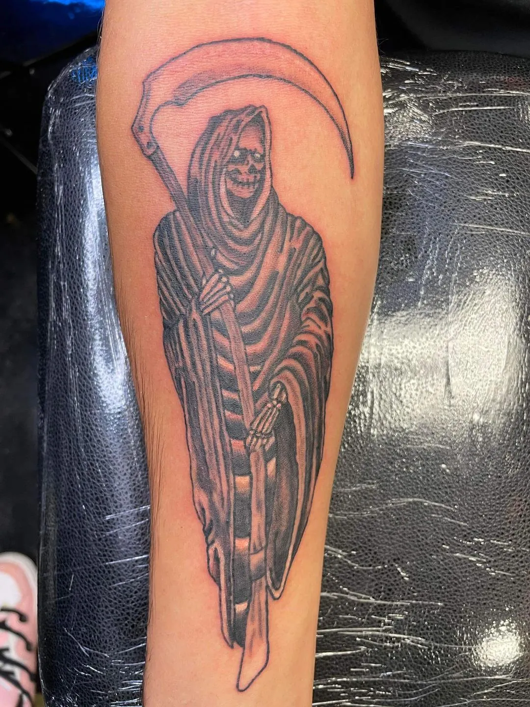 walk-ins tattoo by Trey Couch at Fallen Raven Tattoo Studio in Simpsonville, SC